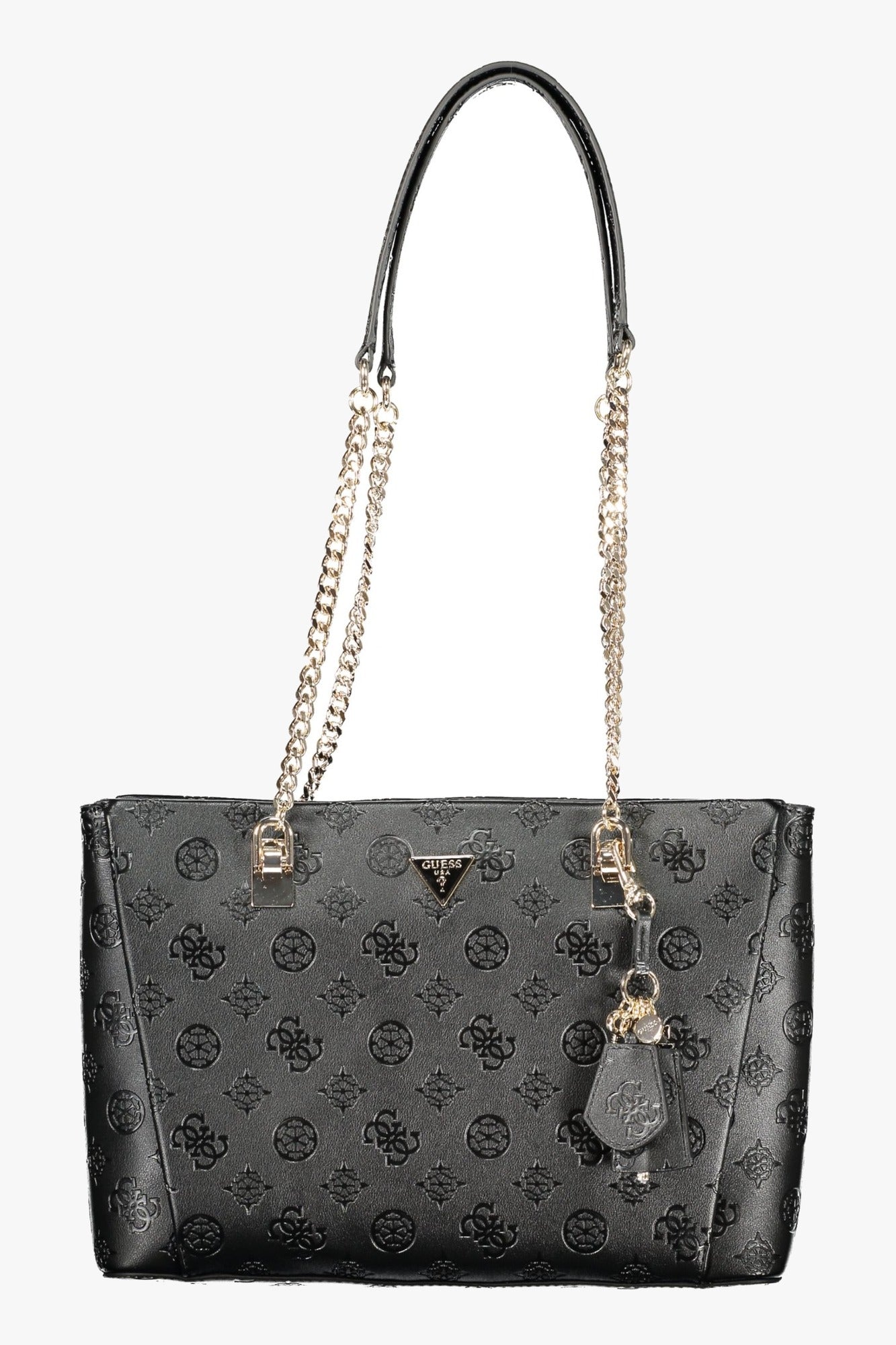 Schwarze Damentasche Von Guess Jeans Schwarz Hauptbild