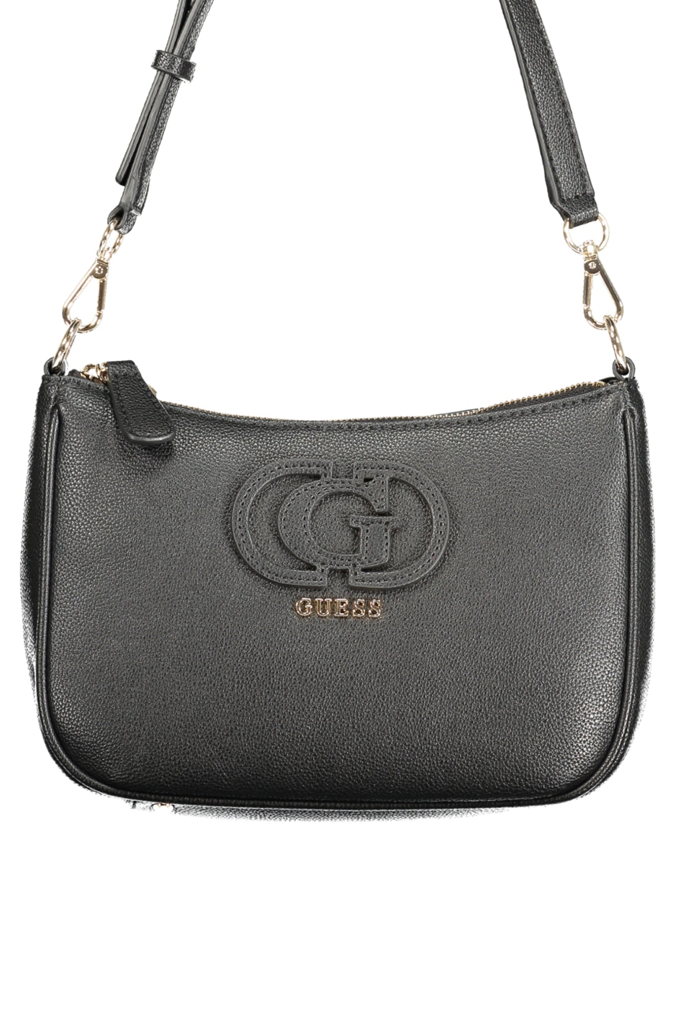GUESS JEANS Damen Taschen – Isola-tasche, mit Reißverschluss Schwarz