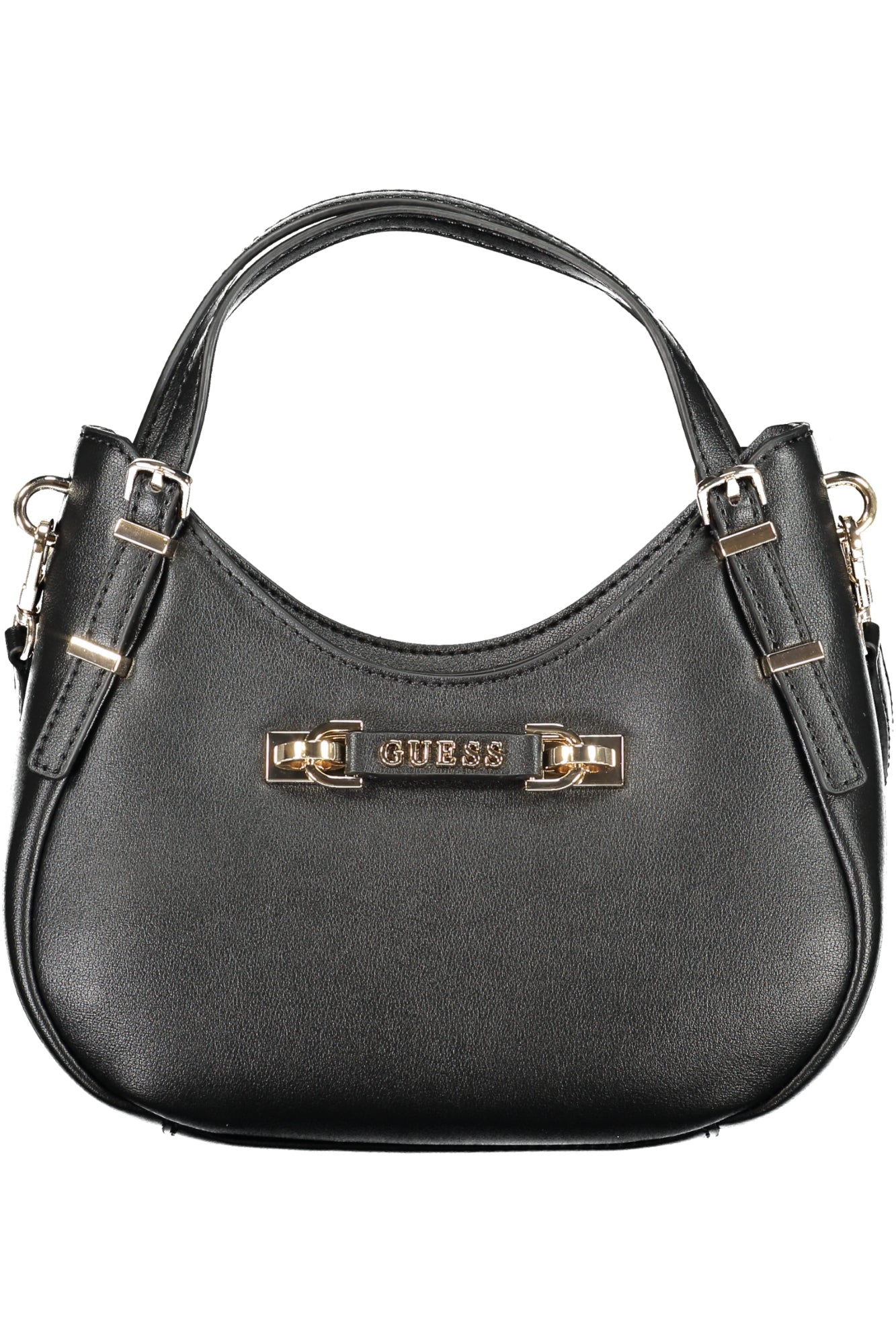 GUESS JEANS Damentasche Rosa – Modische Handtasche für Damen mit Schultergurt Schwarz