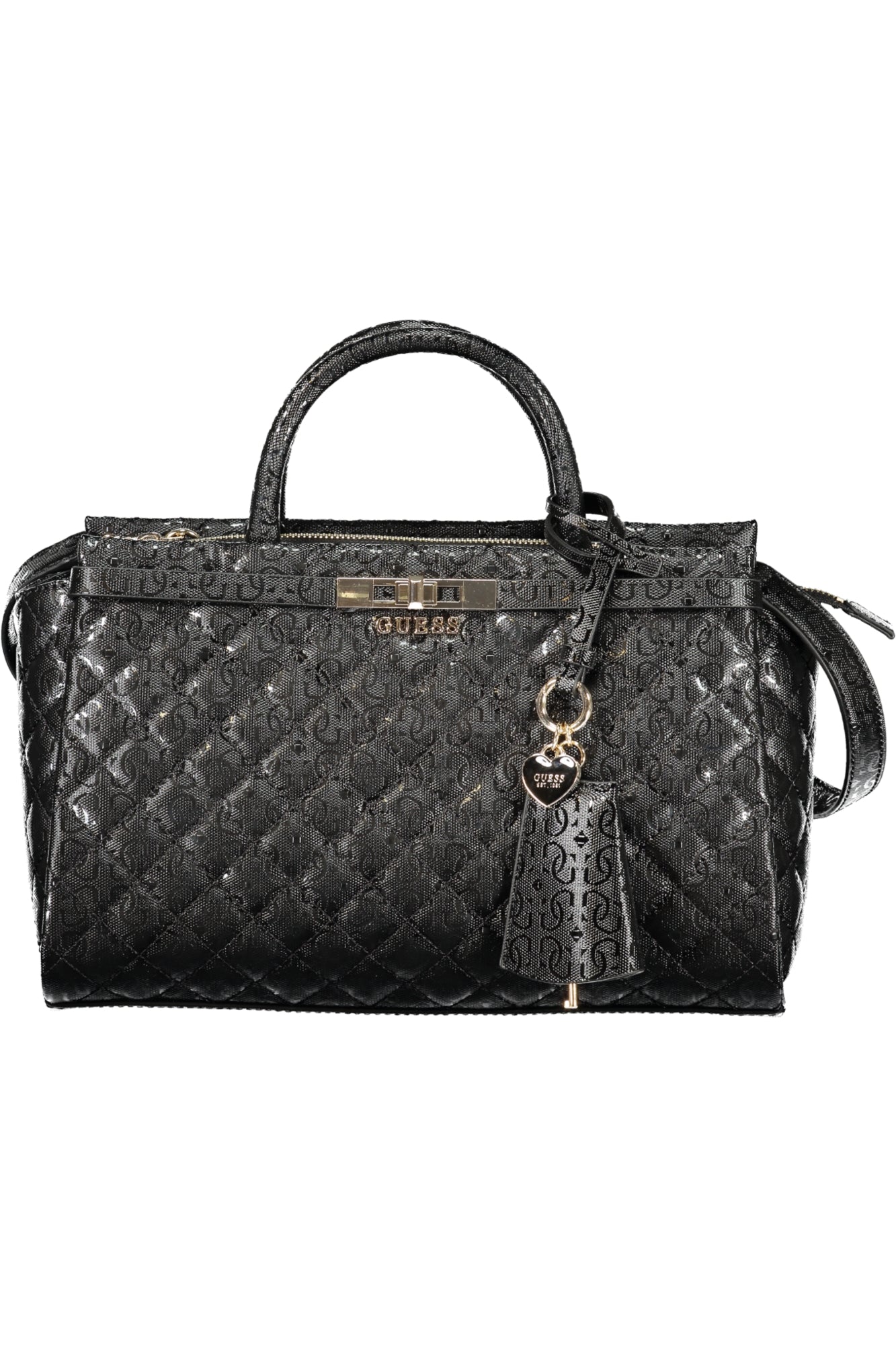 Schwarze Damentasche Von Guess Jeans Schwarz Main image