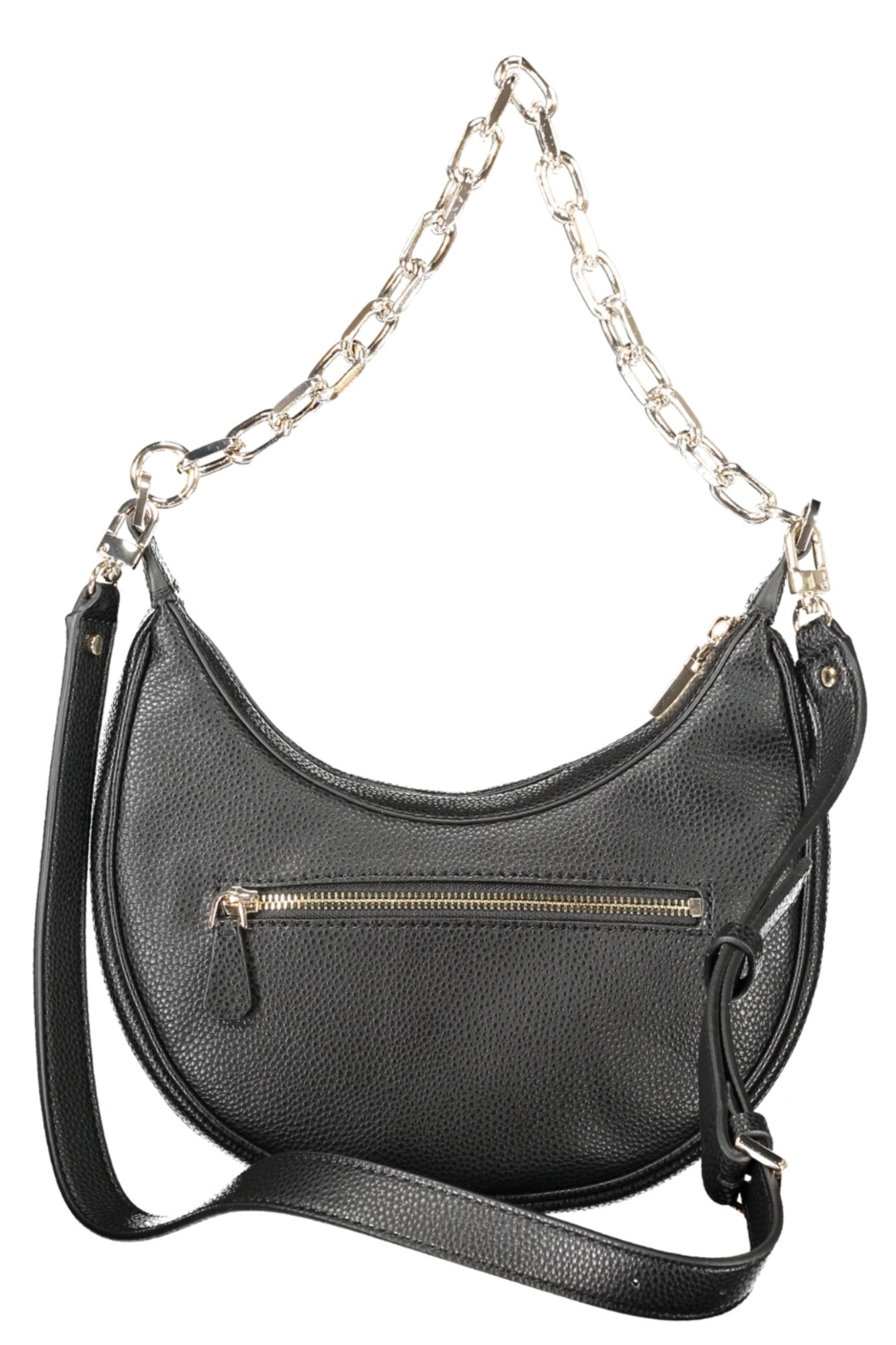 GUESS JEANS Damentasche Schwarz – Elegante Umhängetasche mit Kettengriff | soulluna.de Schwarz