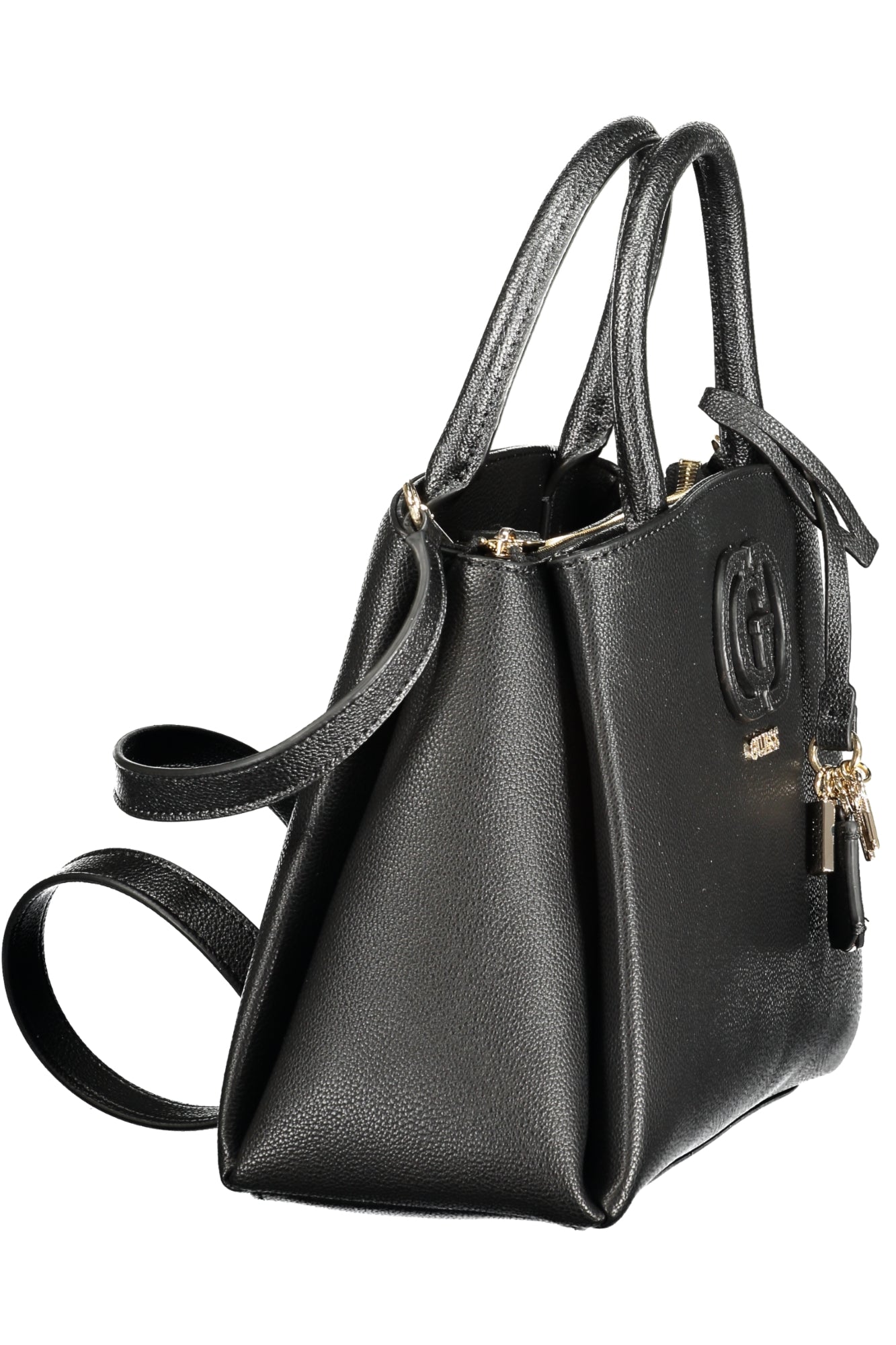 GUESS JEANS Damen Taschen – Isola-tasche, mit Reißverschluss Schwarz