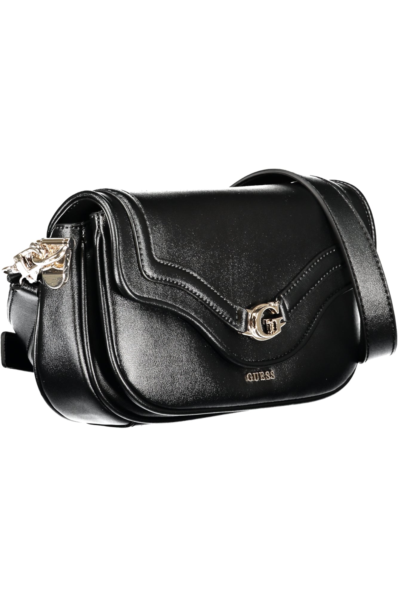 GUESS JEANS Damen Tasche schwarz – Elegante Umhängetasche für Herbst/Winter Schwarz