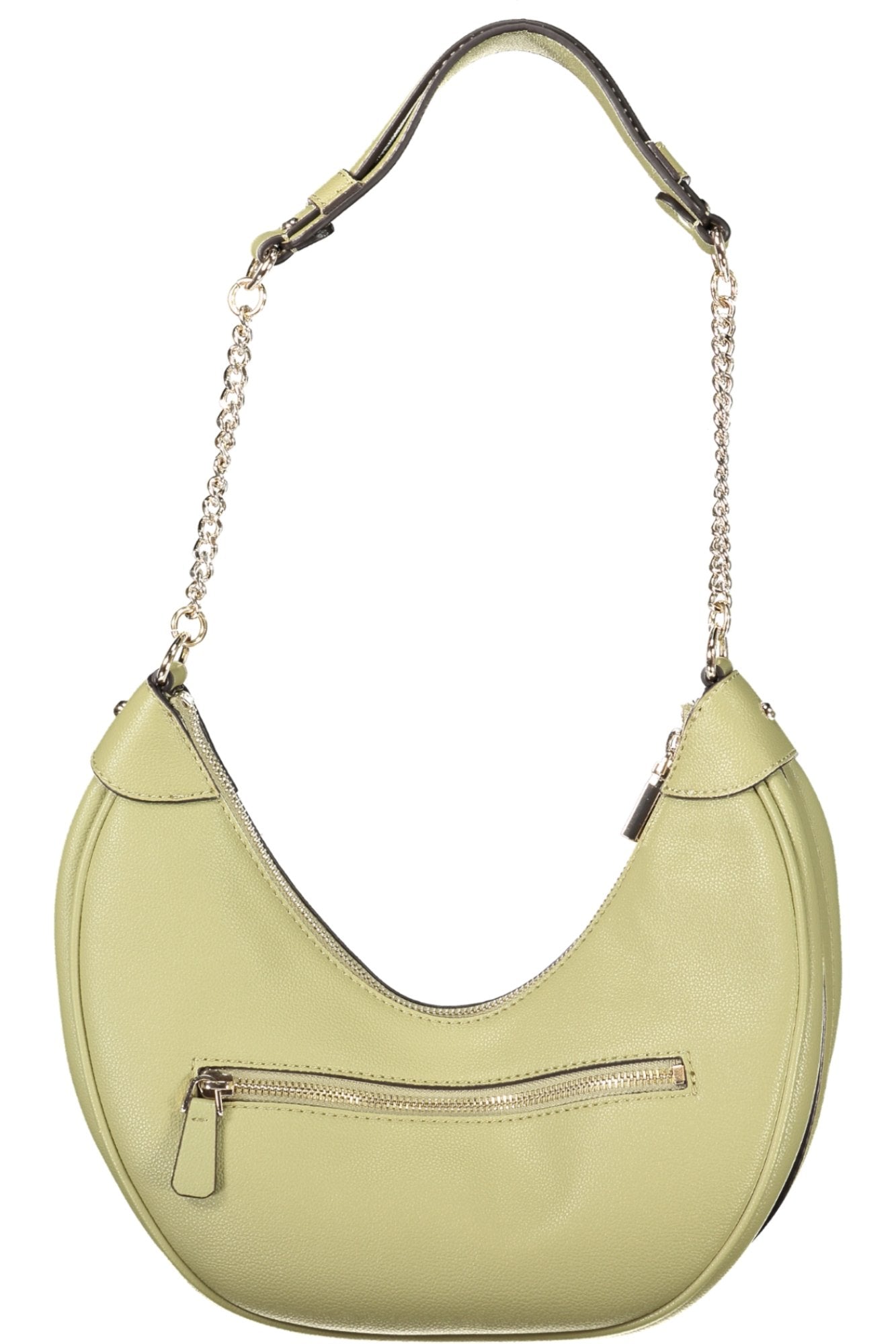 GUESS JEANS Damentasche Schwarz – Fedora-Tasche mit Schultergurt & Kette | soulluna.de Grün