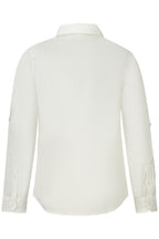 GUESS JEANS LANGARMHEMD KINDER WEISS