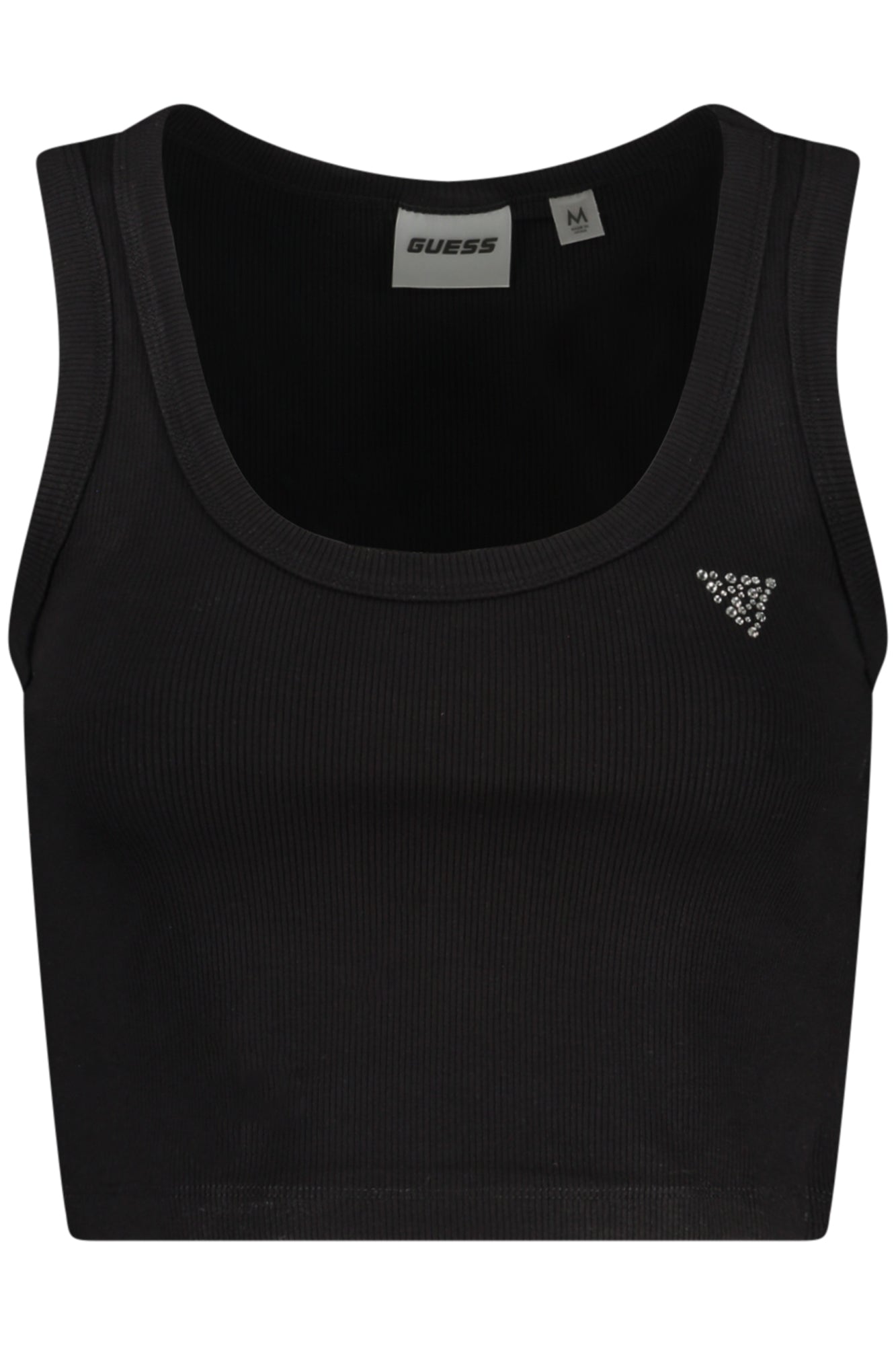 GUESS JEANS Damen Tanktop – Nan günstig online kaufen Schwarz