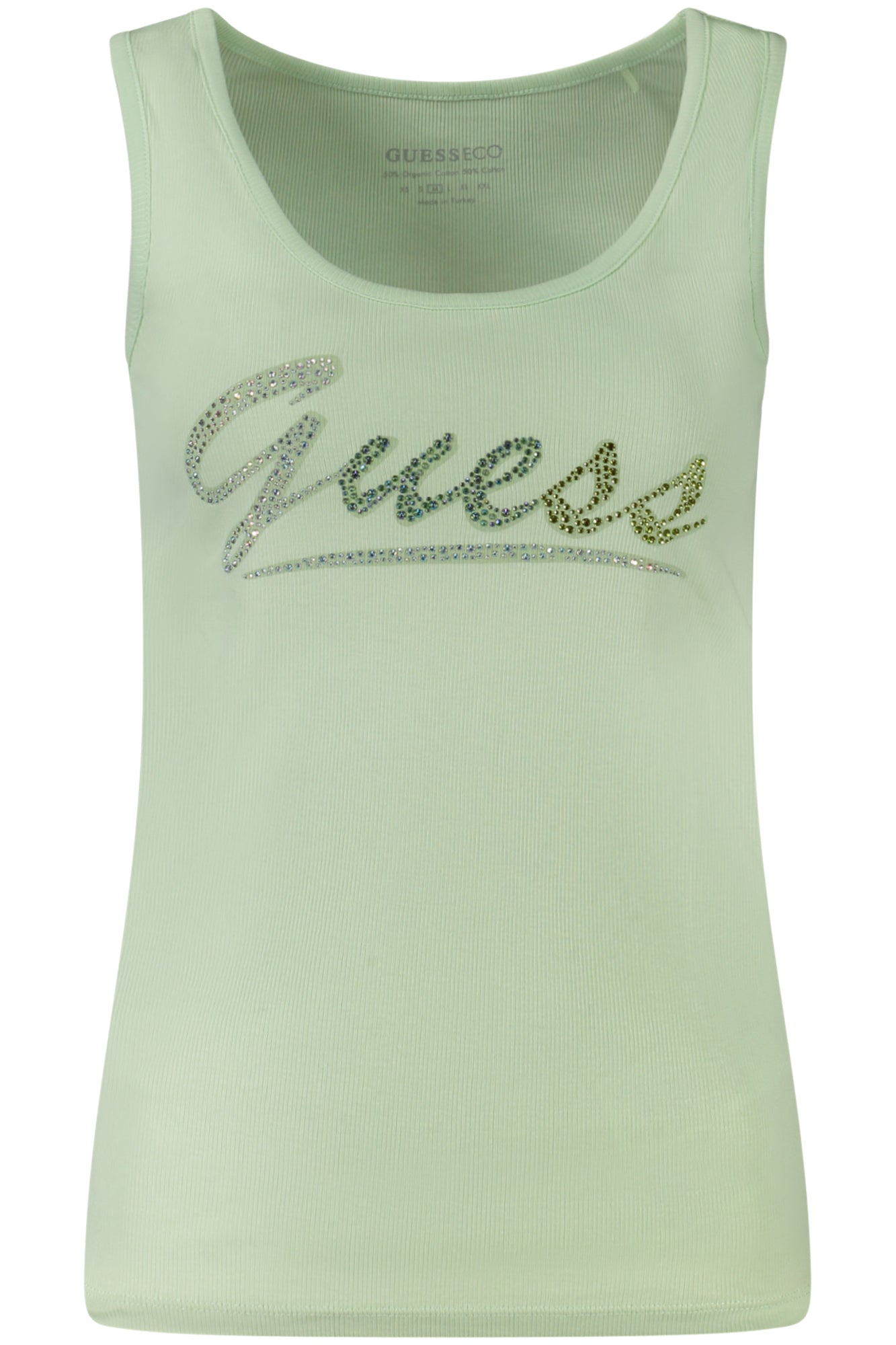 GUESS JEANS DAMEN TANKTOP GRÜN