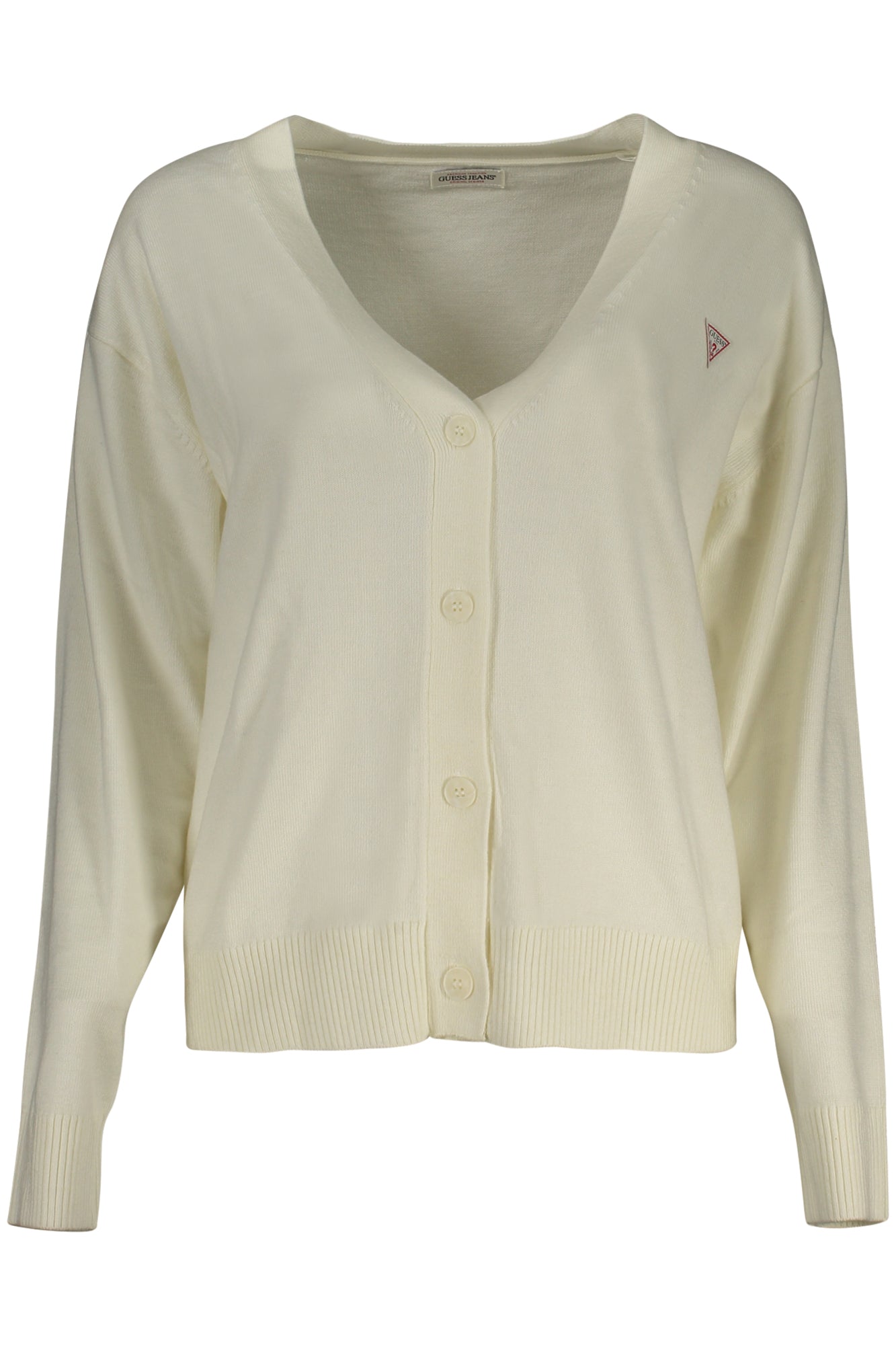 Guess Jeans Damen-Cardigan Weiss Weiß