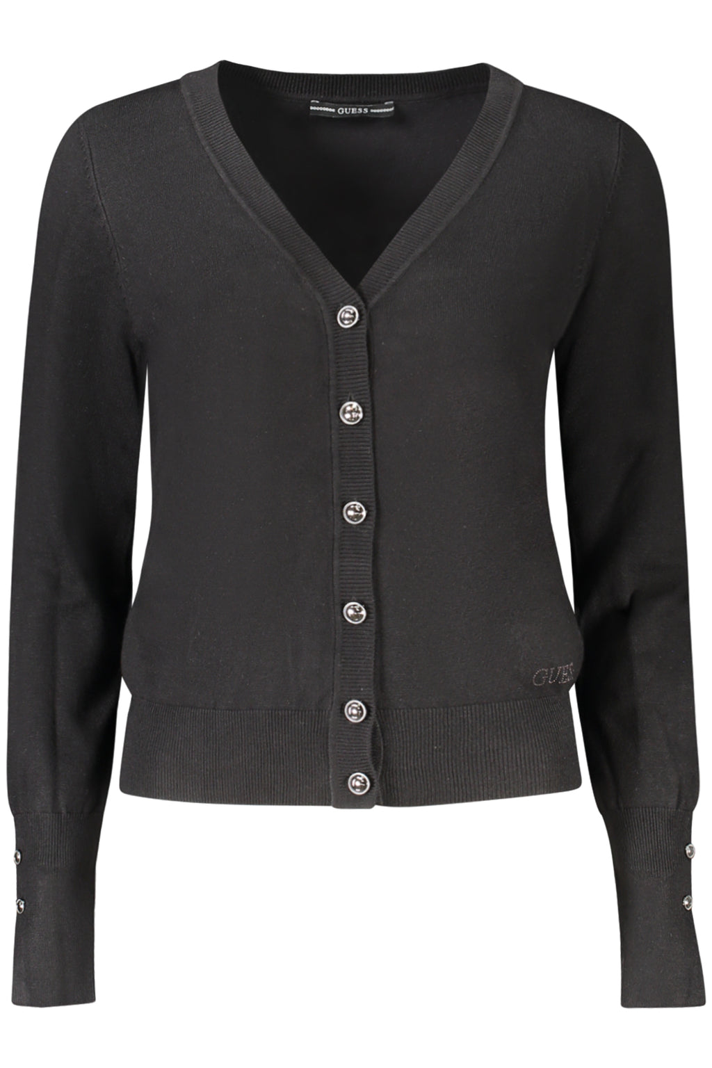 GUESS JEANS DAMEN-CARDIGAN SCHWARZ