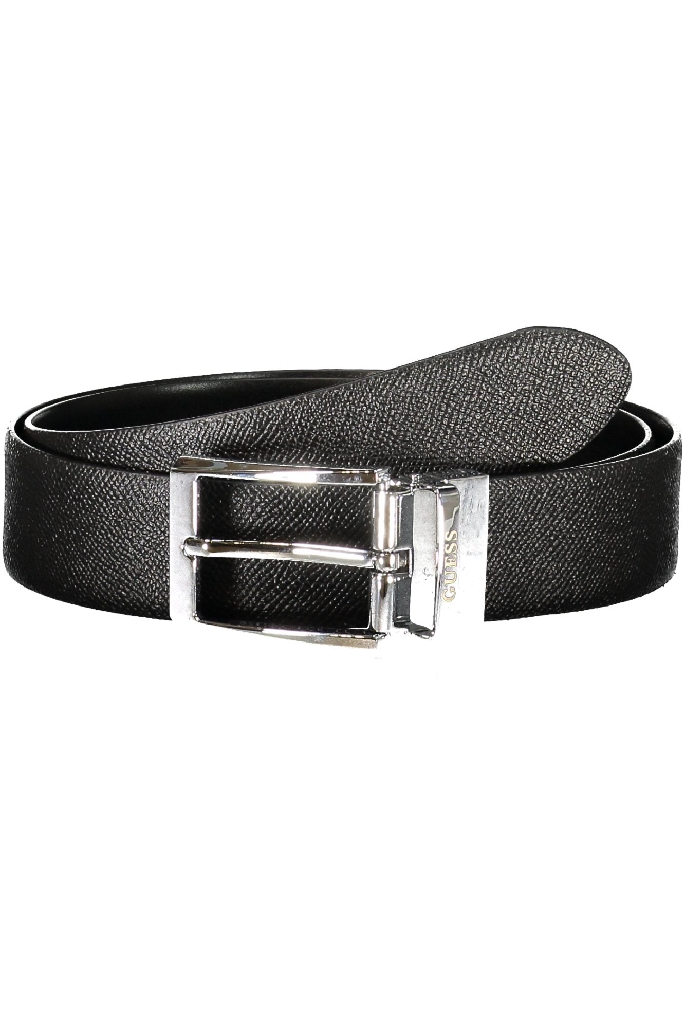 GUESS JEANS Herren Gürtel Schwarz