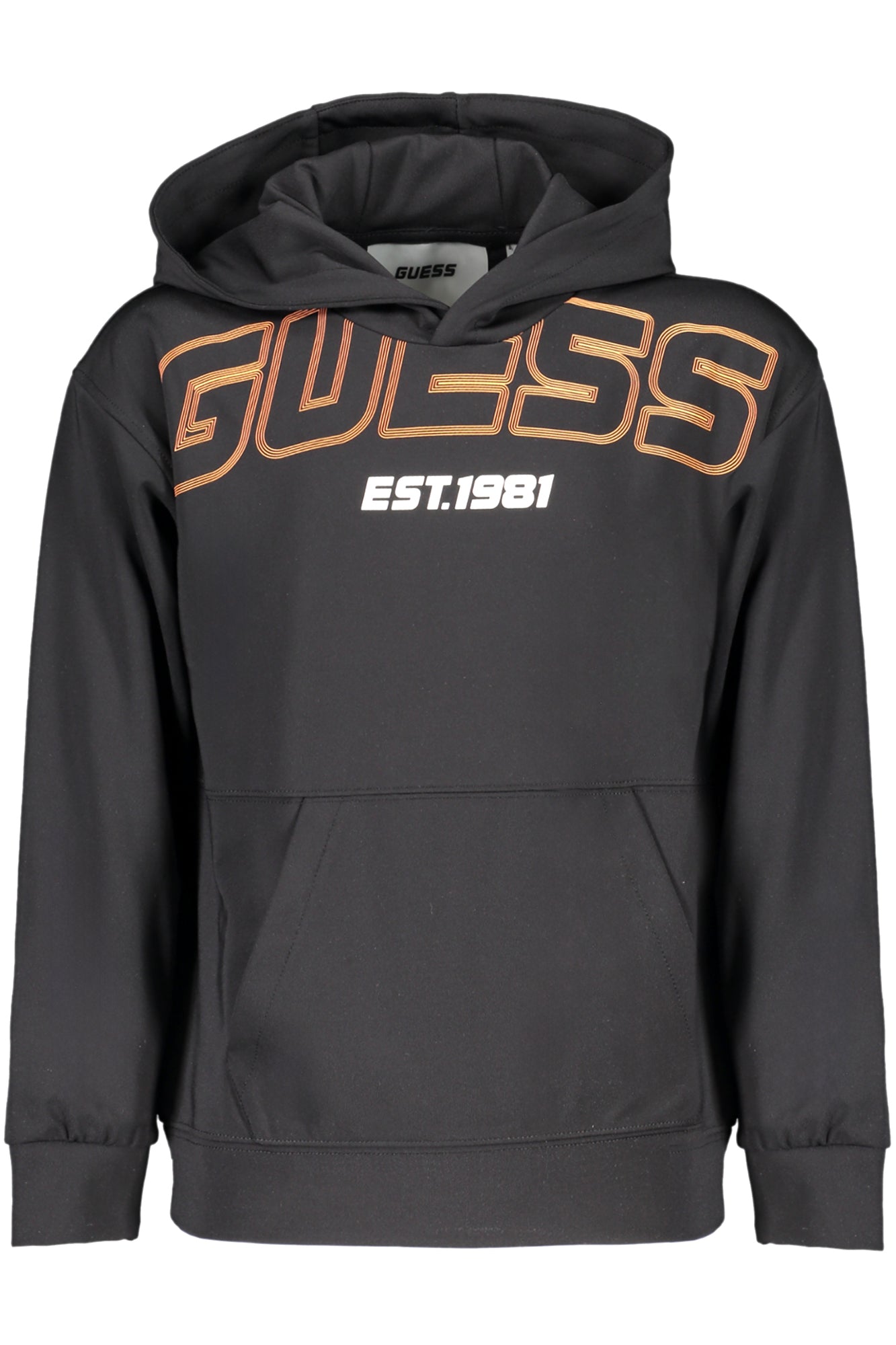 GUESS JEANS SWEATSHIRT OHNE REISSVERSCHLUSS FÜR KINDER SCHWARZ Hauptbild