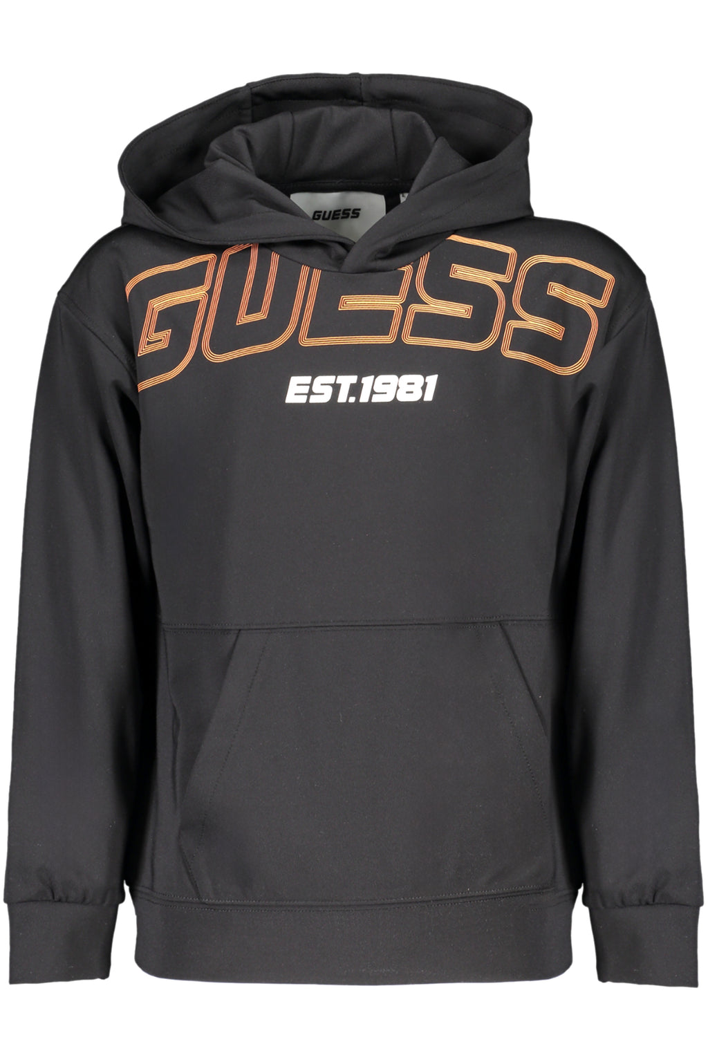GUESS JEANS SWEATSHIRT OHNE REISSVERSCHLUSS FÜR KINDER SCHWARZ
