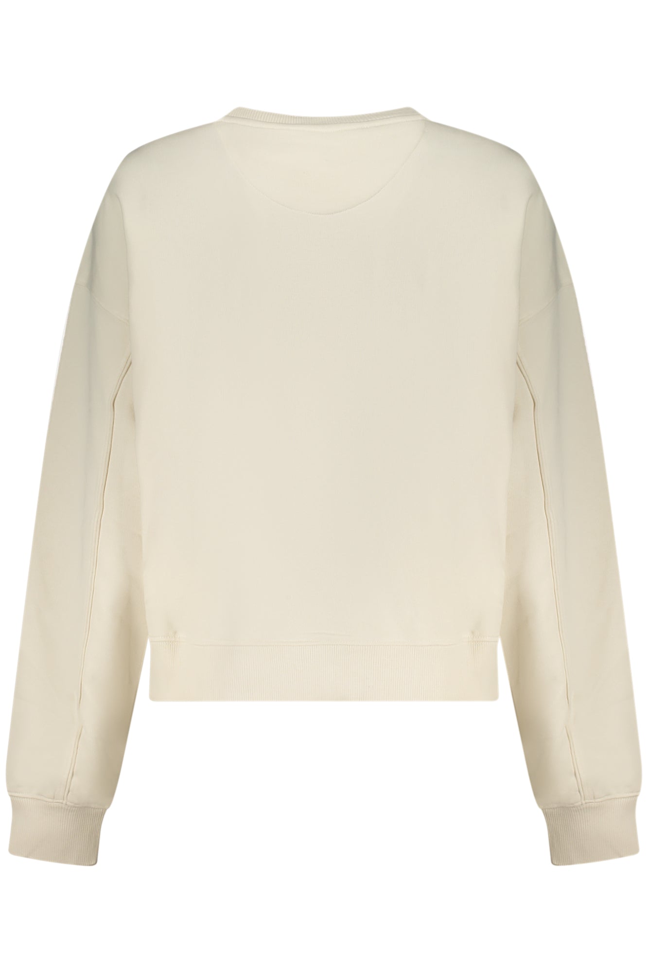 GUESS JEANS Damen Sweatshirt Weiß – Mit Reißverschluss & Strassstein-Details Zweitbild