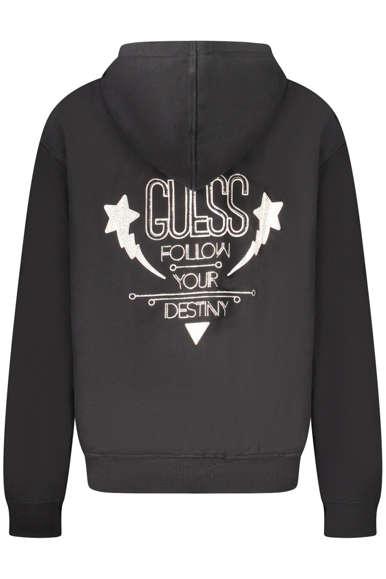 GUESS JEANS SWEATSHIRT OHNE REISSVERSCHLUSS DAMEN SCHWARZ Secondary image