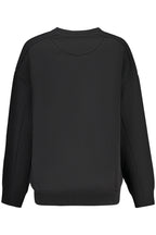 SCHWARZES DAMEN-SWEATSHIRT MIT REISSVERSCHLUSS VON GUESS JEANS