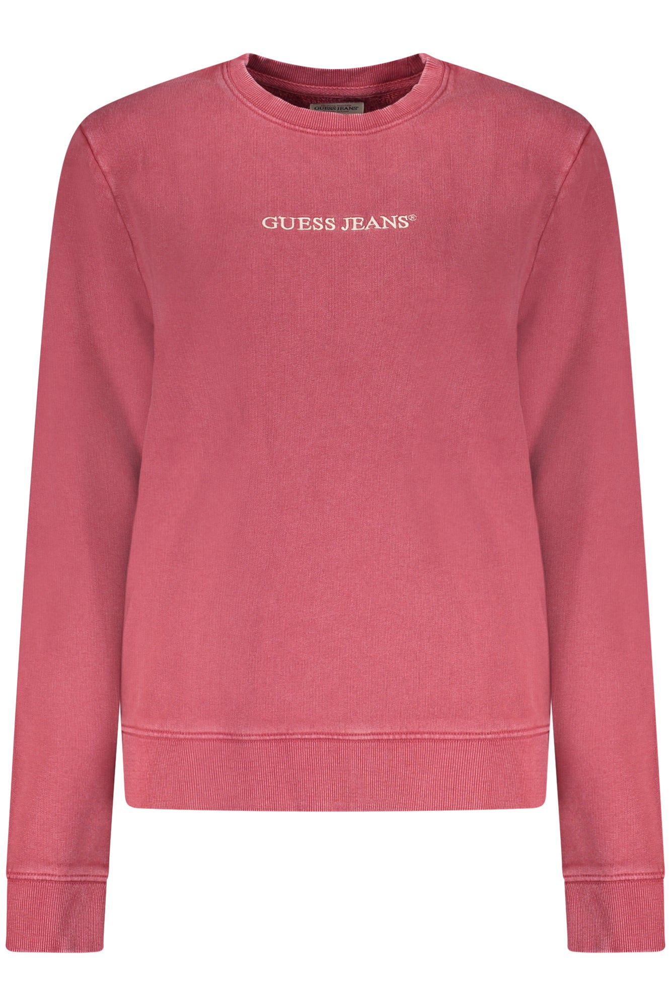 GUESS JEANS DAMEN ROTES SWEATSHIRT MIT REISSVERSCHLUSS Hauptbild