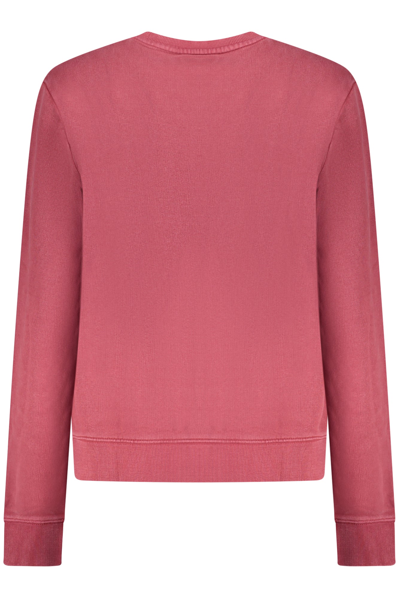 GUESS JEANS DAMEN ROTES SWEATSHIRT MIT REISSVERSCHLUSS
