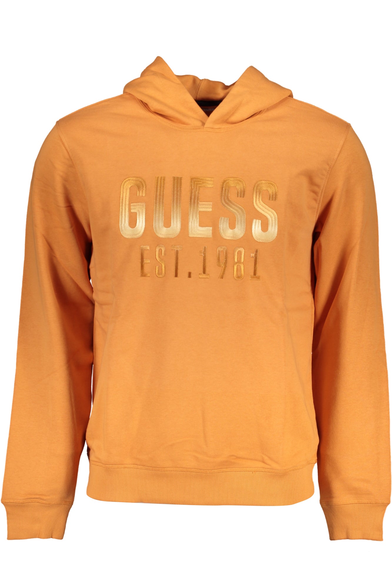 GUESS JEANS ORANGES SWEATSHIRT MIT REISSVERSCHLUSS FÜR HERREN Hauptbild