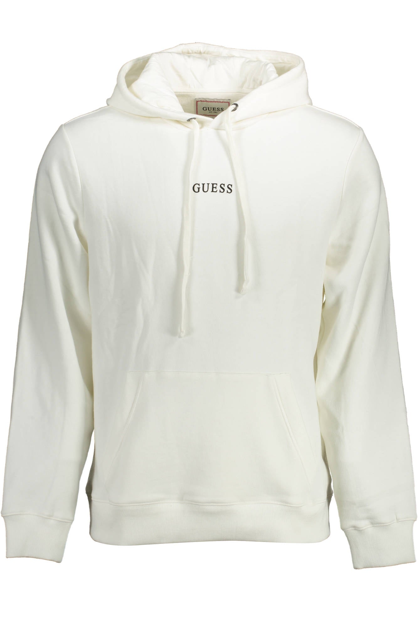 GUESS JEANS SWEATSHIRT OHNE REISSVERSCHLUSS HERREN WEISS Hauptbild