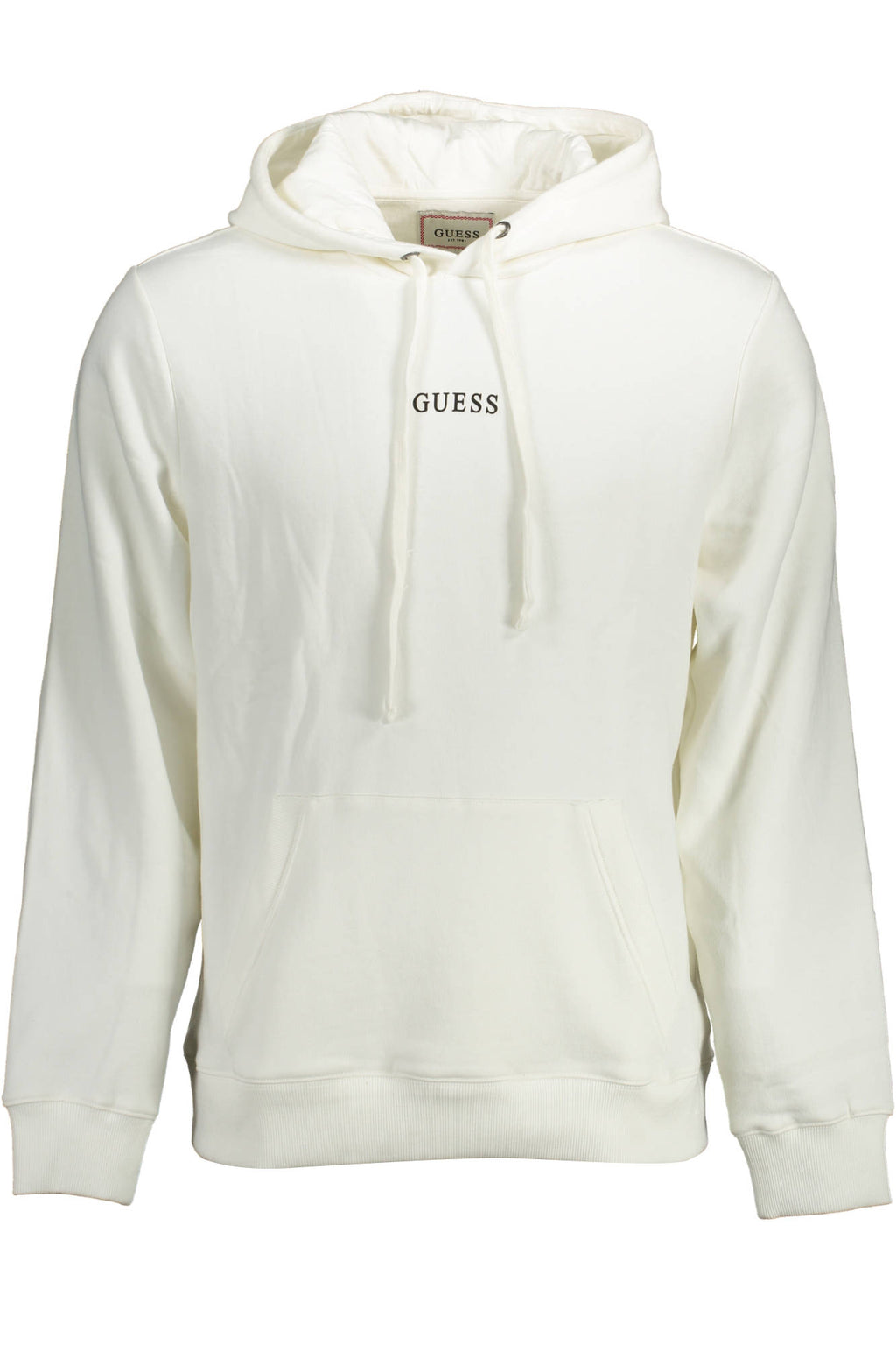 GUESS JEANS SWEATSHIRT OHNE REISSVERSCHLUSS HERREN WEISS
