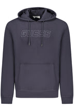 GUESS JEANS SWEATSHIRT OHNE REISSVERSCHLUSS HERREN BLAU