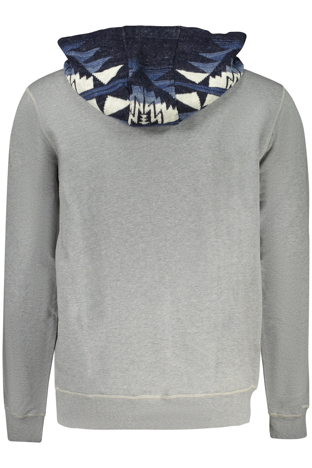 GUESS JEANS SWEATSHIRT OHNE REISSVERSCHLUSS HERREN GRAU