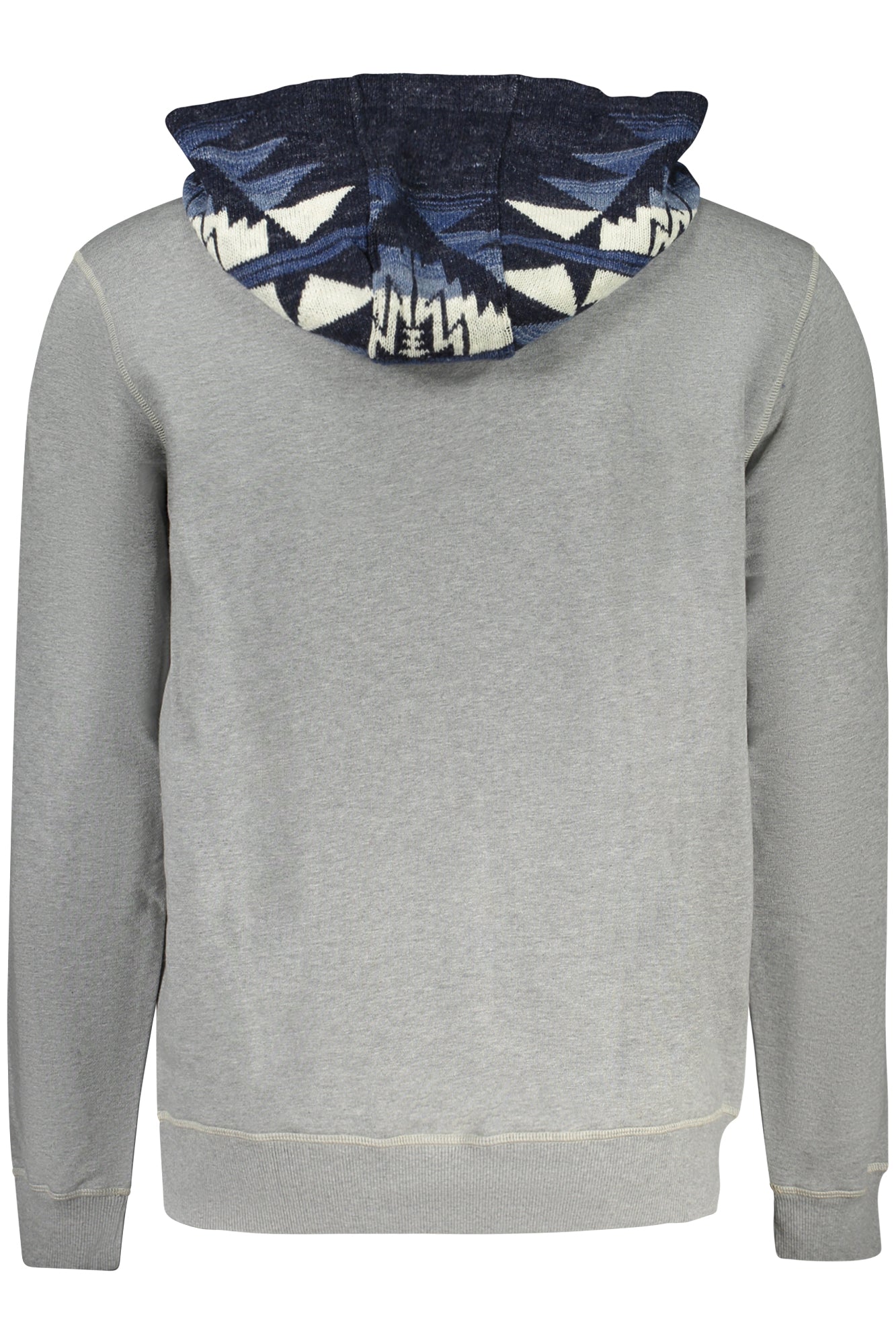 GUESS JEANS SWEATSHIRT OHNE REISSVERSCHLUSS HERREN GRAU