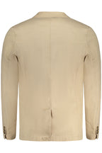 GUESS JEANS KLASSISCHE JACKE HERREN BEIGE
