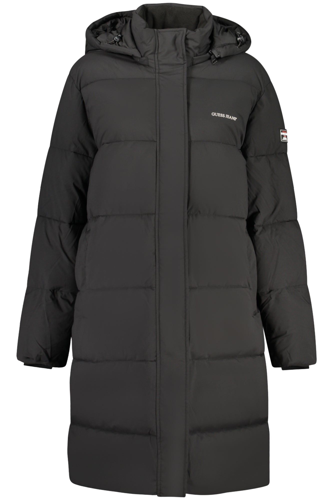 Schwarze Damenjacke Von Guess Jeans Schwarz