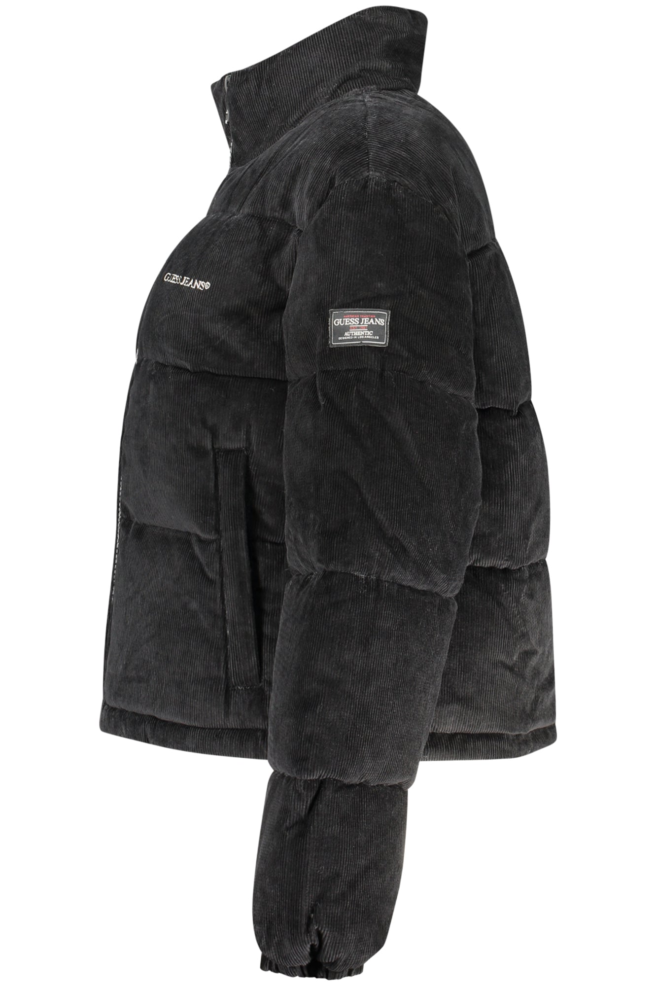 Schwarze Damenjacke Von Guess Jeans Schwarz