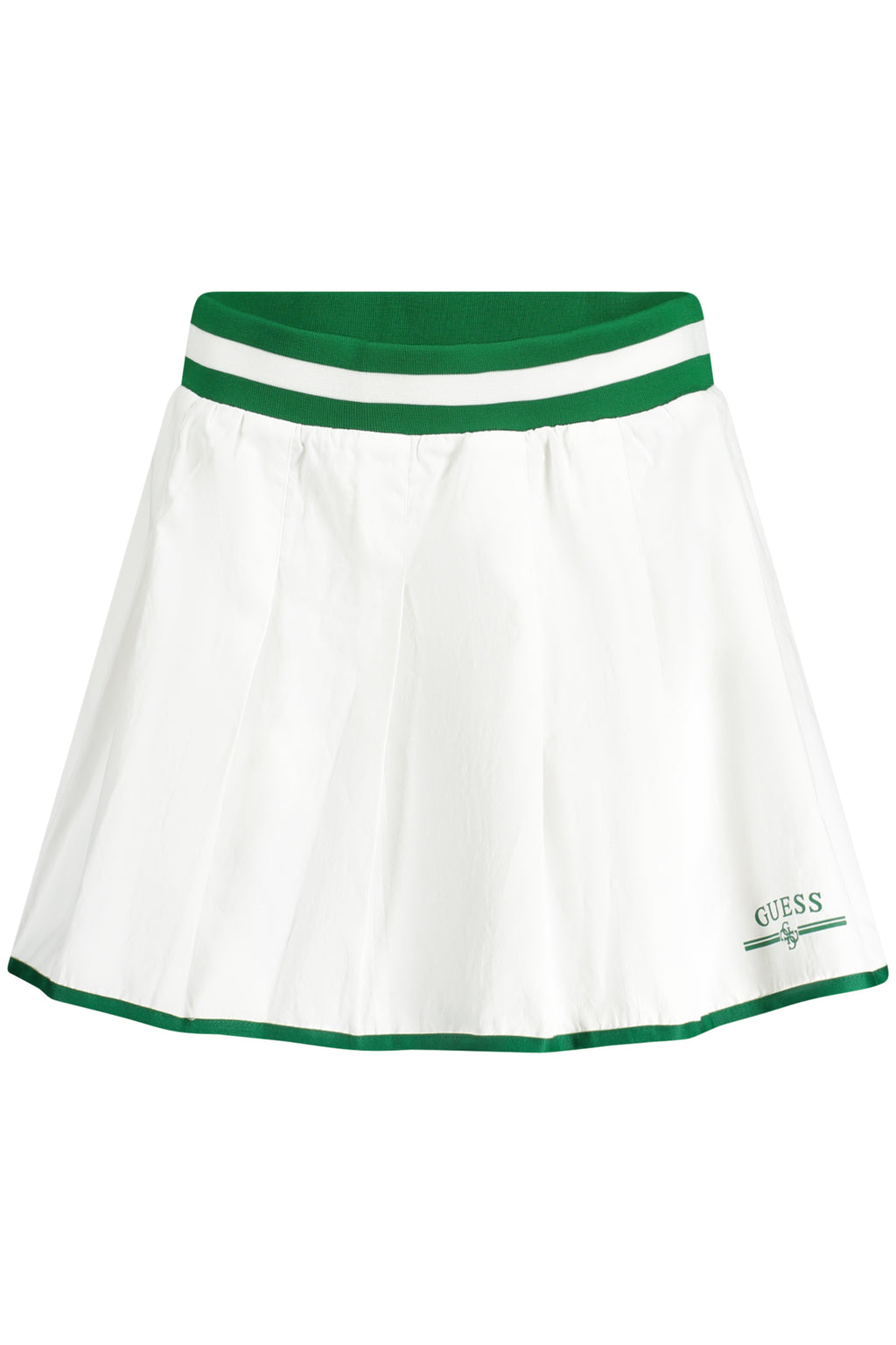 GUESS JEANS KURZER ROCK FRAU WEISS