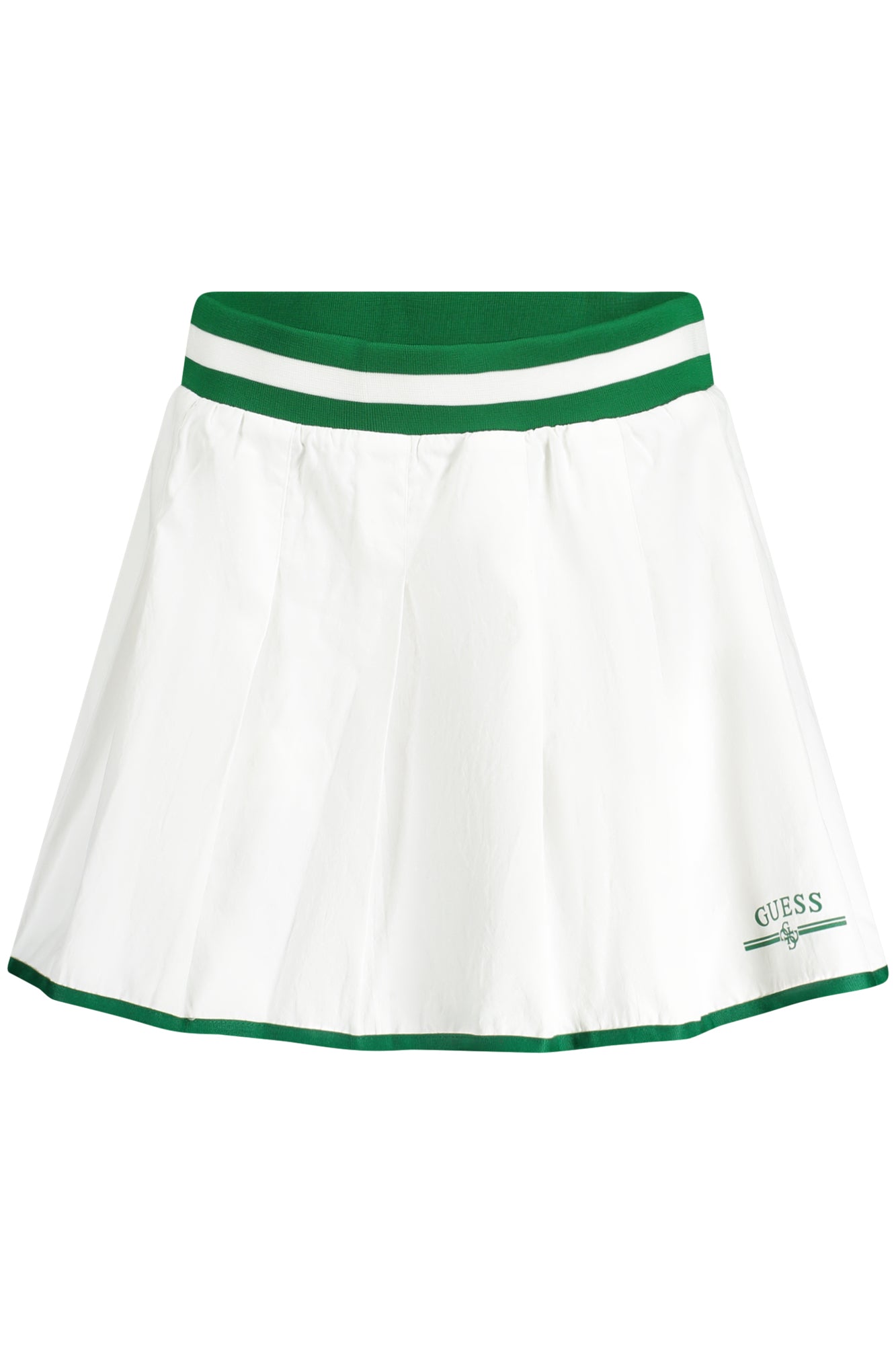 GUESS JEANS KURZER ROCK FRAU WEISS