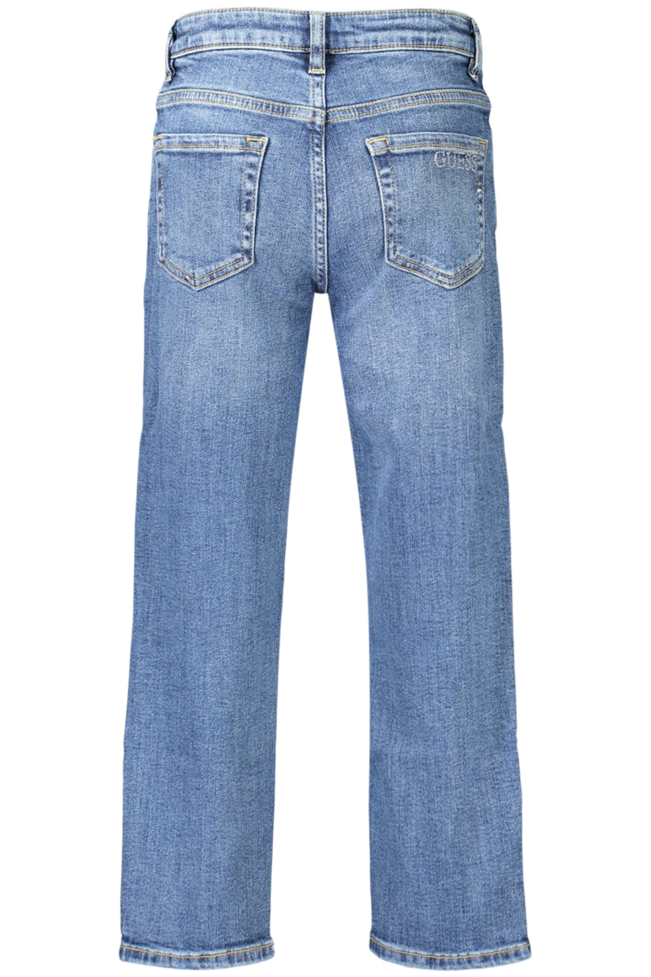 GUESS JEANS Kinder Jeans – mit Taschen, mit Reißverschluss Blau
