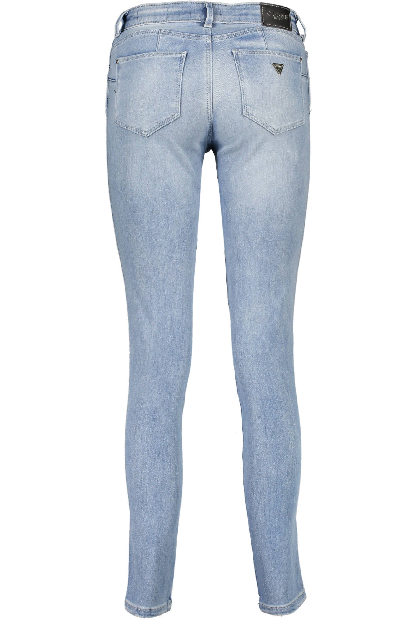 GUESS JEANS Damen Jeans Hellblau – 5-Pocket Denim für Frühjahr/Sommer Hellblau