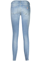 GUESS JEANS DAMEN-DENIMJEANS BLAU