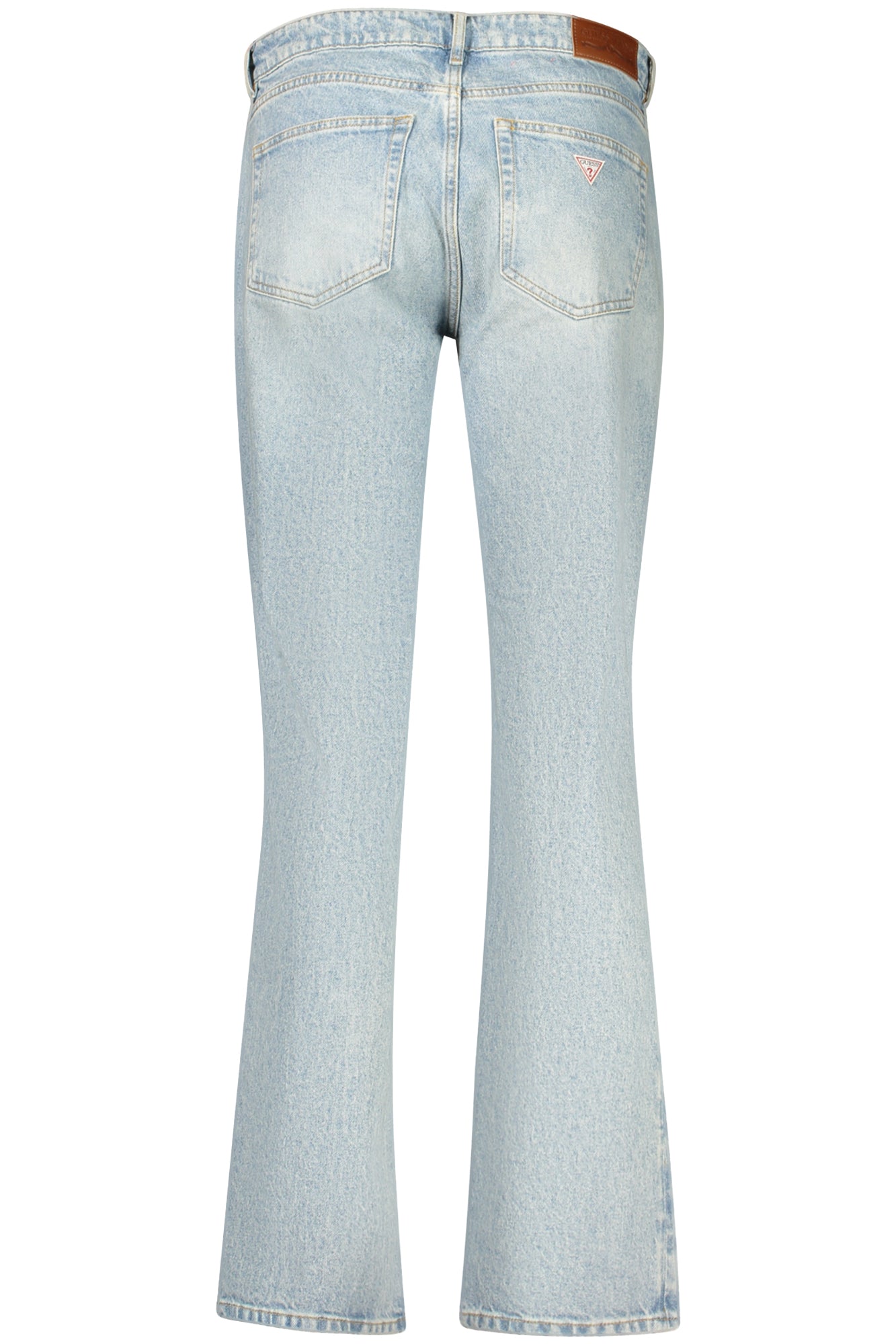 GUESS JEANS Damen Jeans – mit Taschen, mit Reißverschluss Hellblau