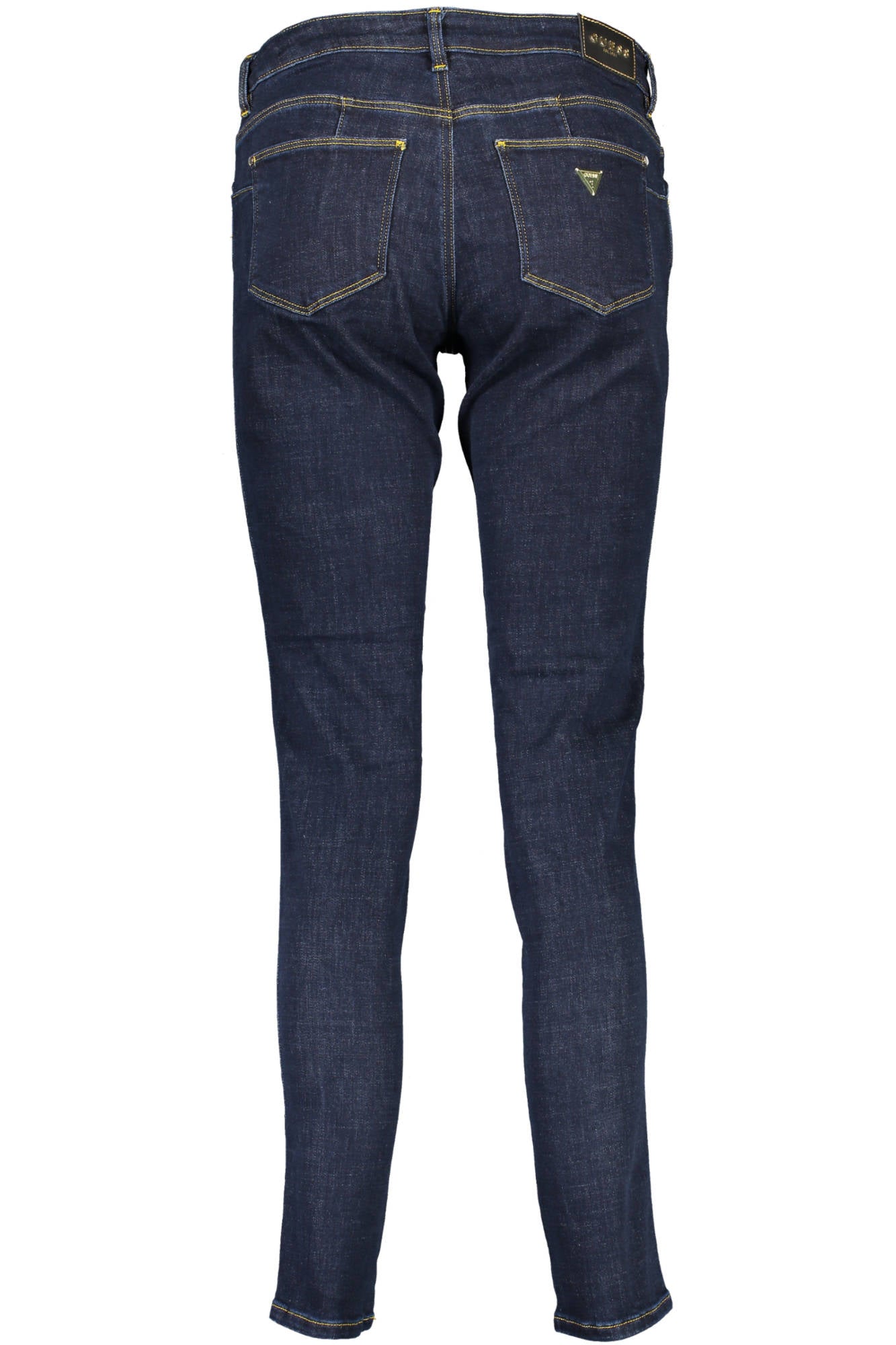 GUESS JEANS Damen Denim Jeans Blau – Skinny Mid Fit mit recycelter Baumwolle Blau