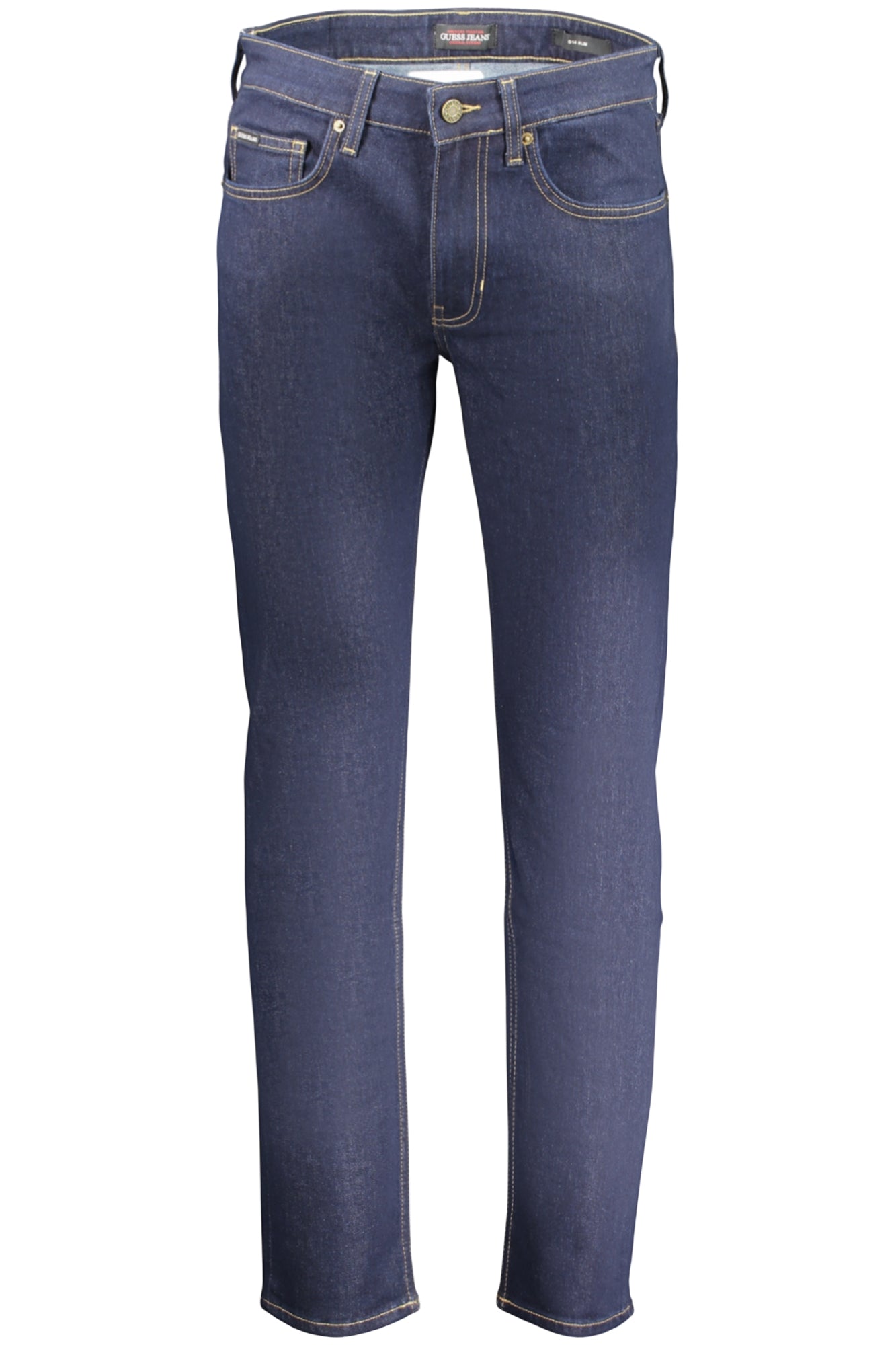 GUESS JEANS Herren Jeans – mit Taschen, mit Reißverschluss Blau