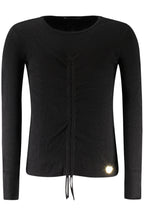 GUESS JEANS MÄDCHEN SCHWARZER PULLOVER