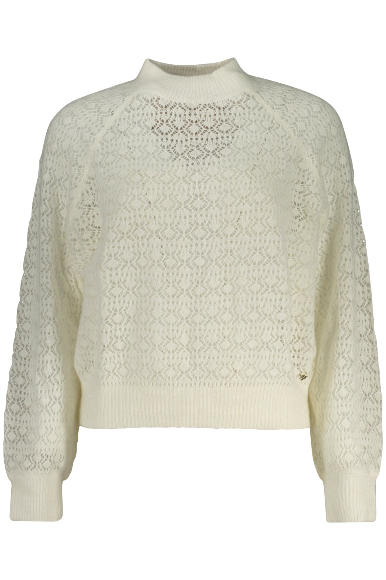 GUESS JEANS WEISSER PULLOVER FÜR DAMEN Hauptbild