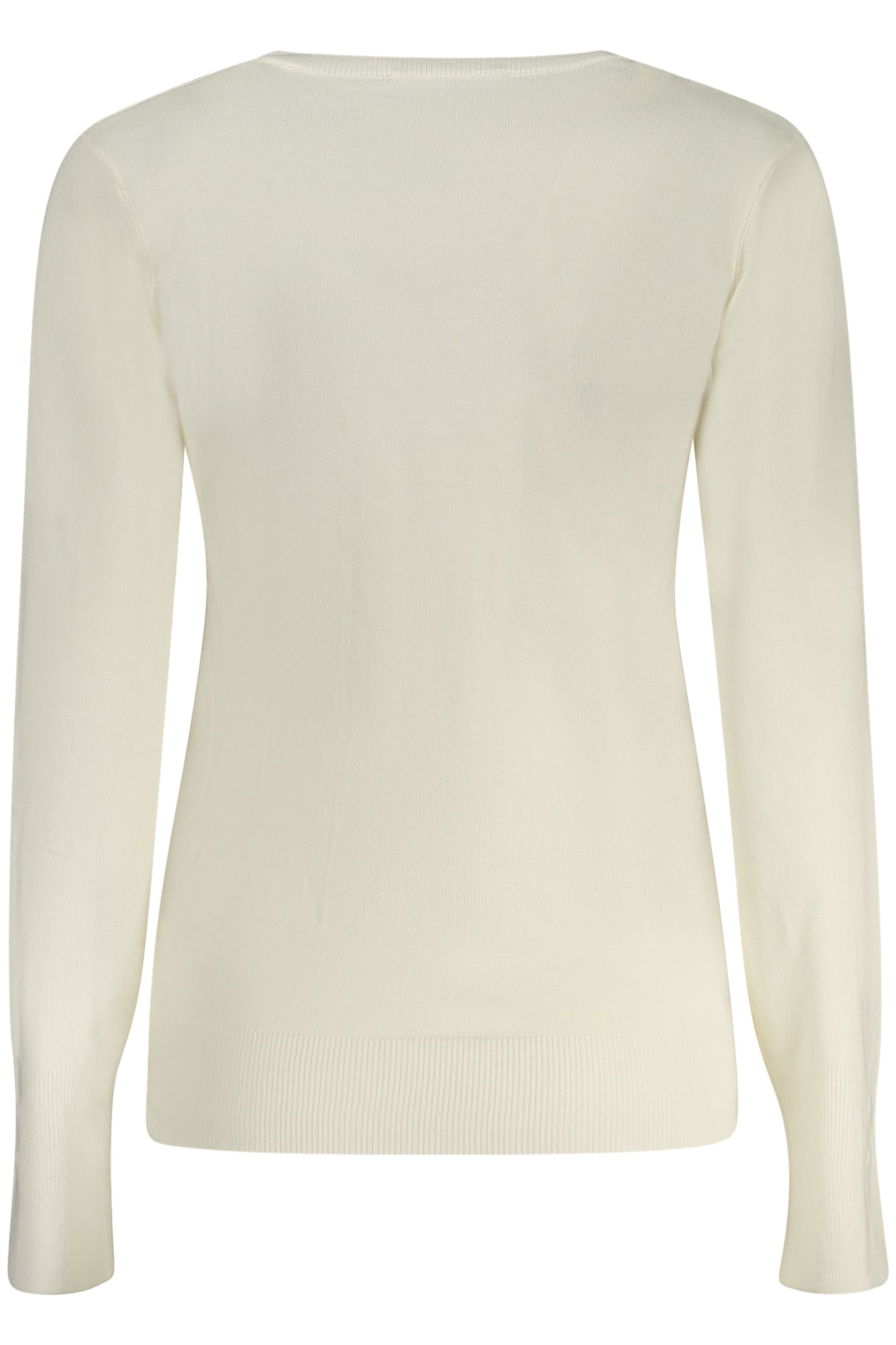GUESS JEANS Schwarzer Pullover Damen – Strass-Applikation & Logo | soulluna.de Weiß