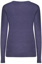 GUESS JEANS DAMEN BLAUER PULLOVER