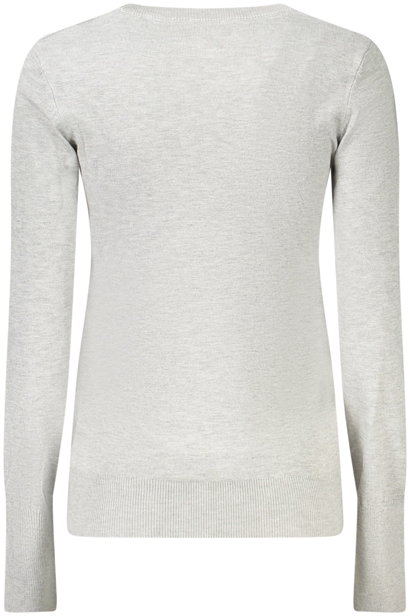 GUESS JEANS Schwarzer Pullover Damen – Strass-Applikation & Logo | soulluna.de Grau