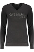 GUESS JEANS SCHWARZER PULLOVER FÜR DAMEN