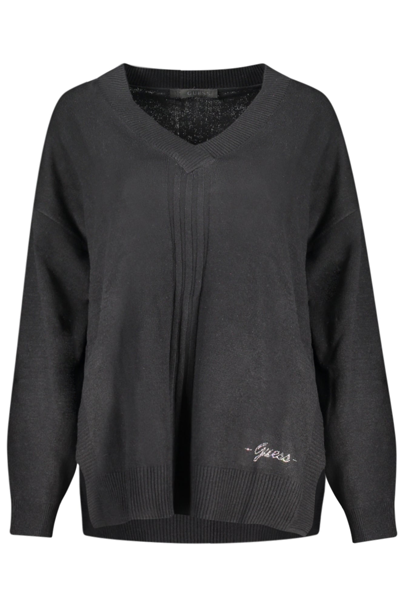 Schwarzer Pullover Für Damen Von Guess Jeans Schwarz