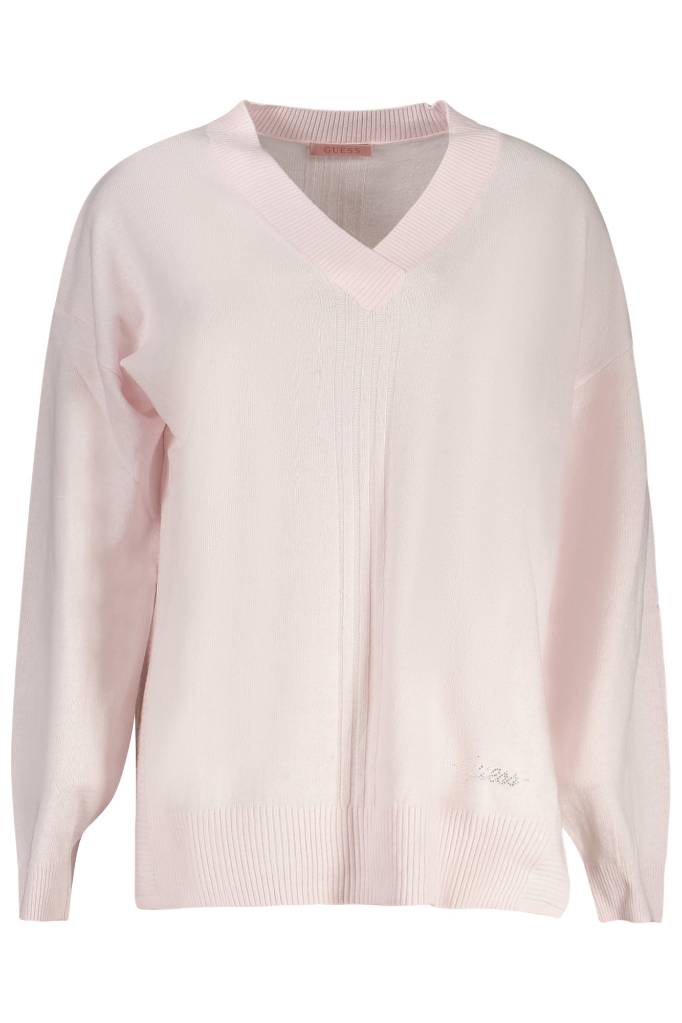 Schwarzer Pullover Für Damen Von Guess Jeans Rosa