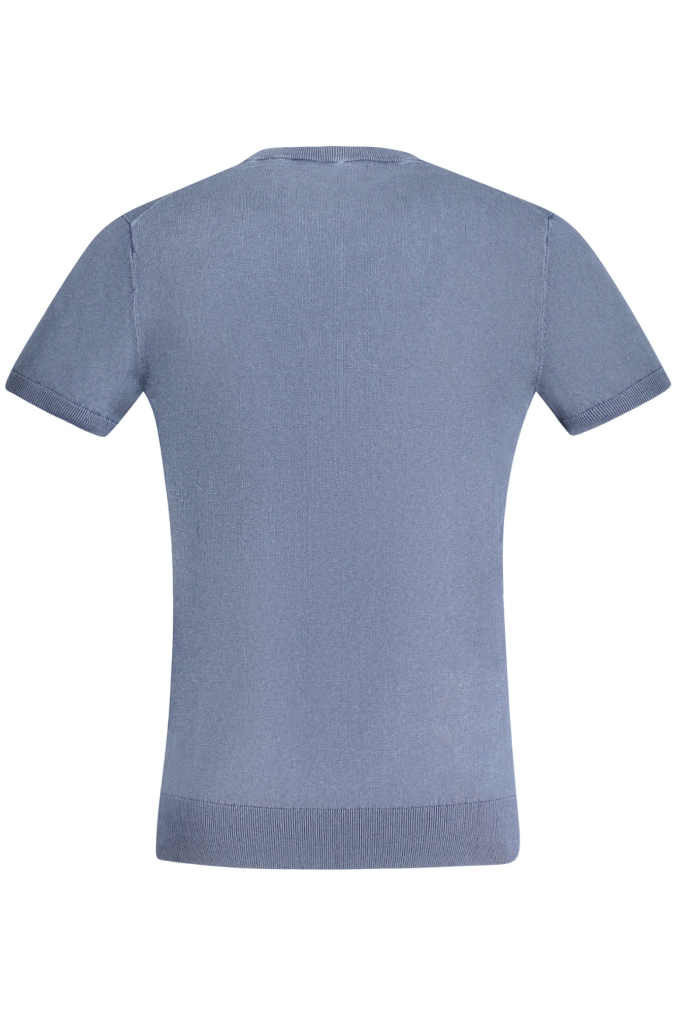 GUESS JEANS Pullover Herren – Kurzarm-Shirt mit Logo-Stickerei für Frühjahr/Sommer Blau