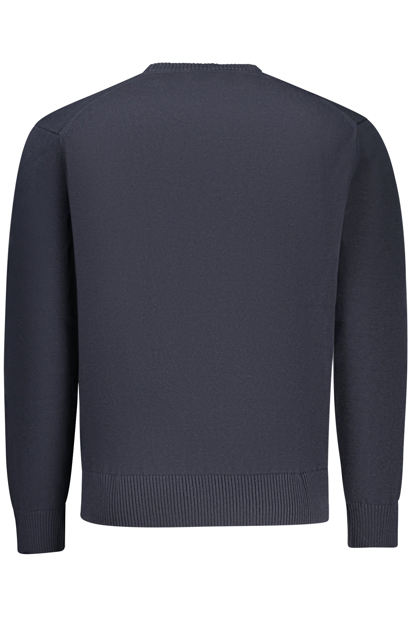 GUESS JEANS Pullover Herren – Blauer Baumwoll-Pullover mit Logo-Stickerei Blau