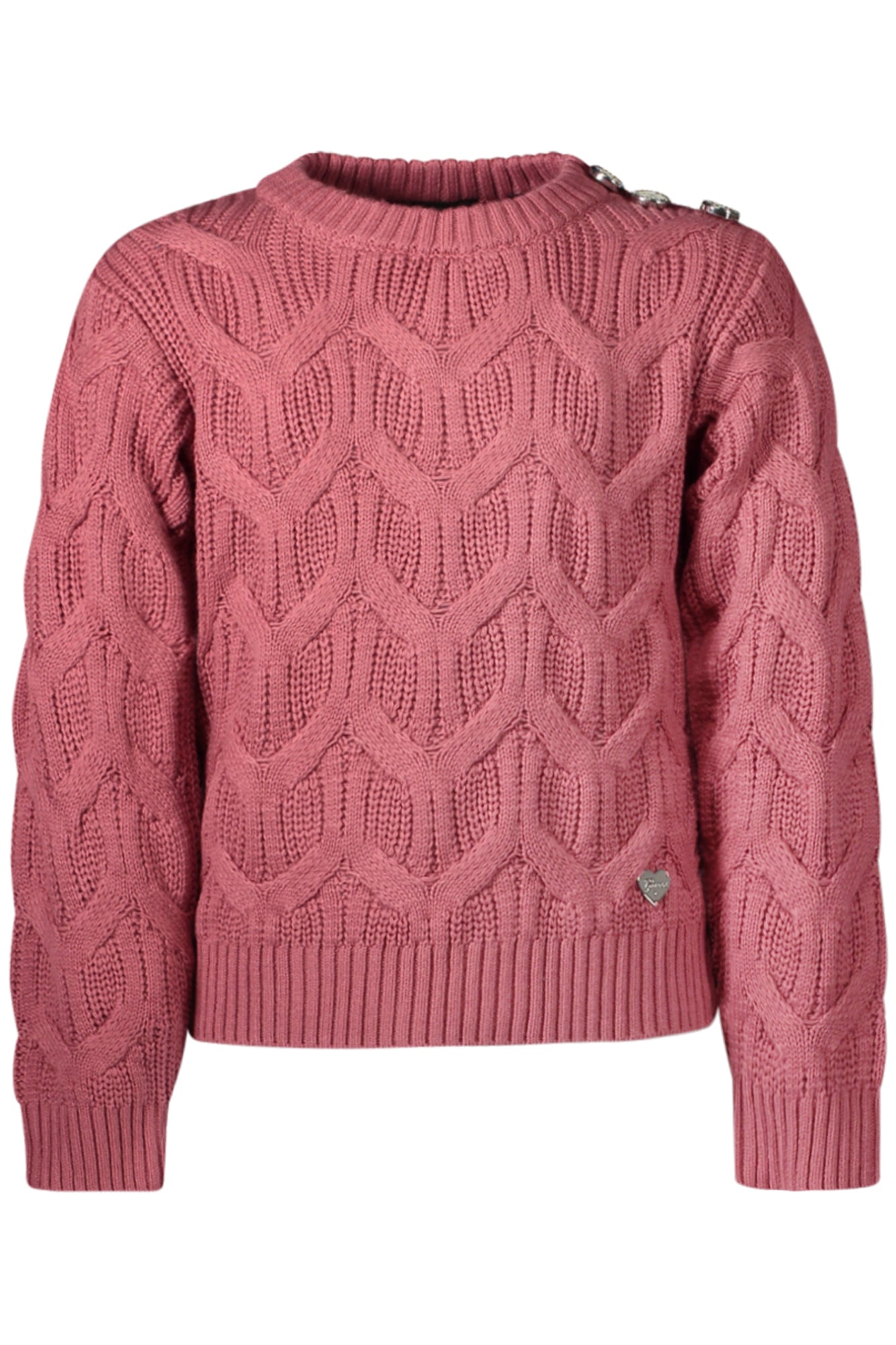GUESS JEANS PULLOVER MÄDCHEN ROSA Hauptbild