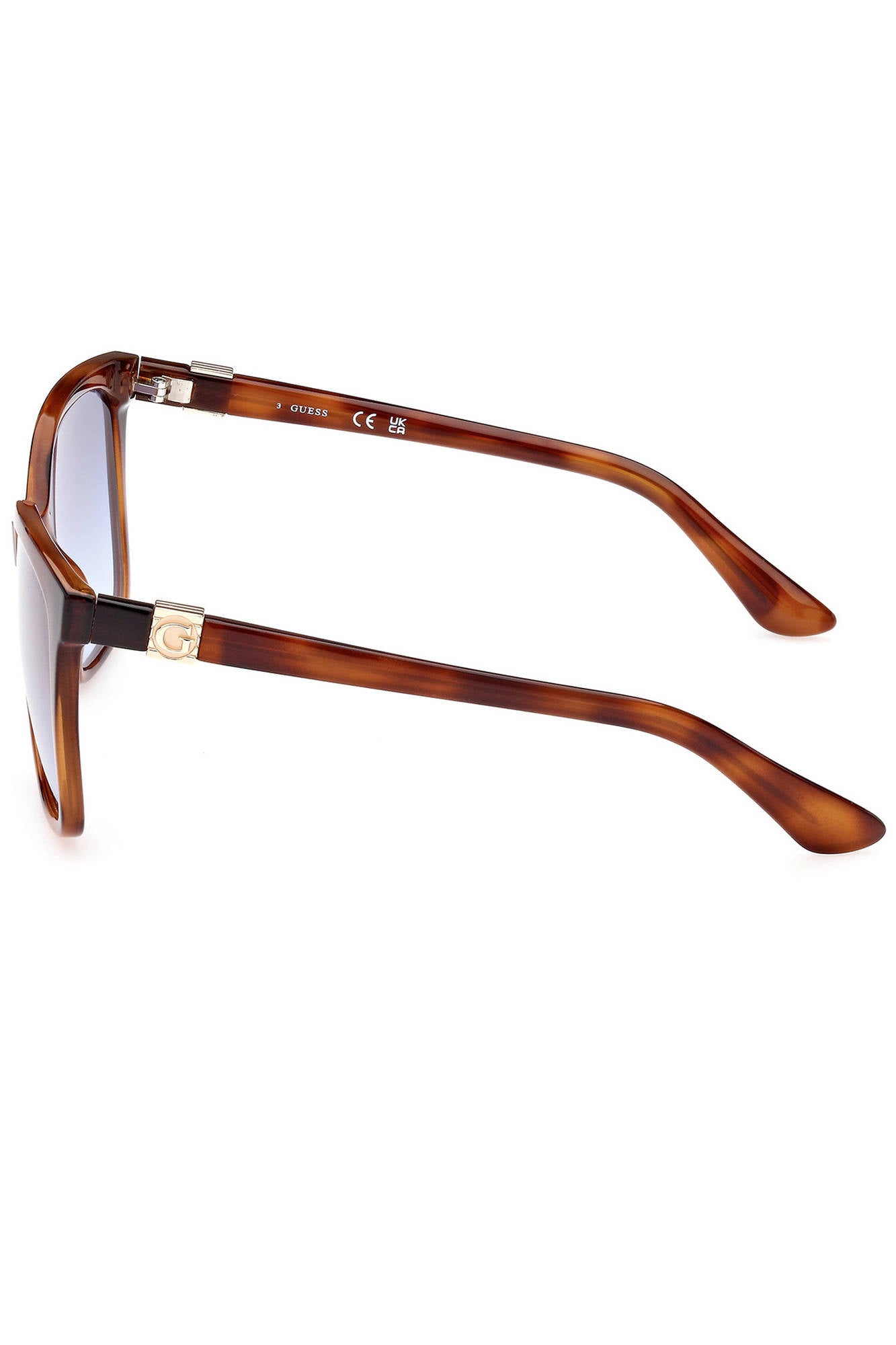 GUESS JEANS Sonnenbrille Damen – Eckige Braun-Tönung für Frühjahr/Sommer Zweitbild